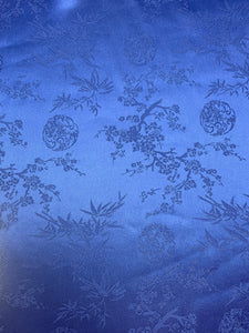 Polyester Jacquard - Royal Blue