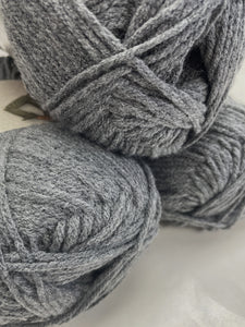 Yarn Acrylic - "True Grey"