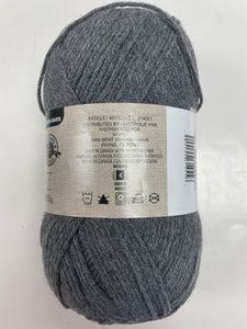 Yarn Acrylic - "True Grey"