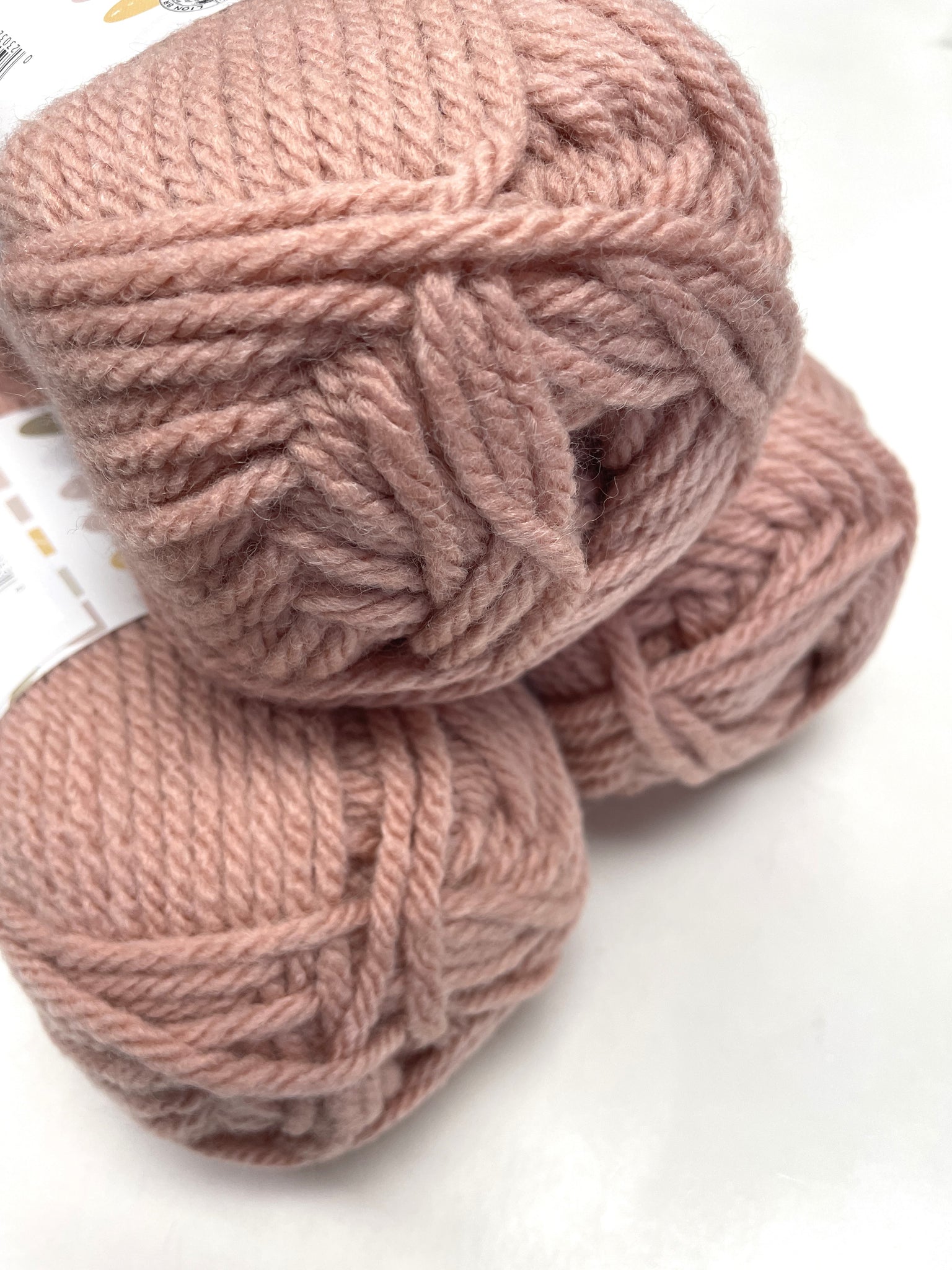 Yarn Acrylic/Wool Blend - "Rose Water"