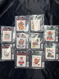 Cross Stitch Kits Set of 10 - Christmas Designs