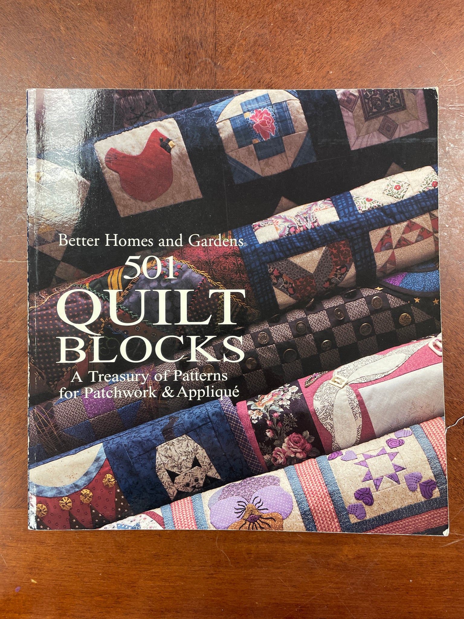 1994 Quilting Book - "501 Quilt Blocks"