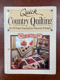 1992 Quilting Book - "Quick Country Quilting"