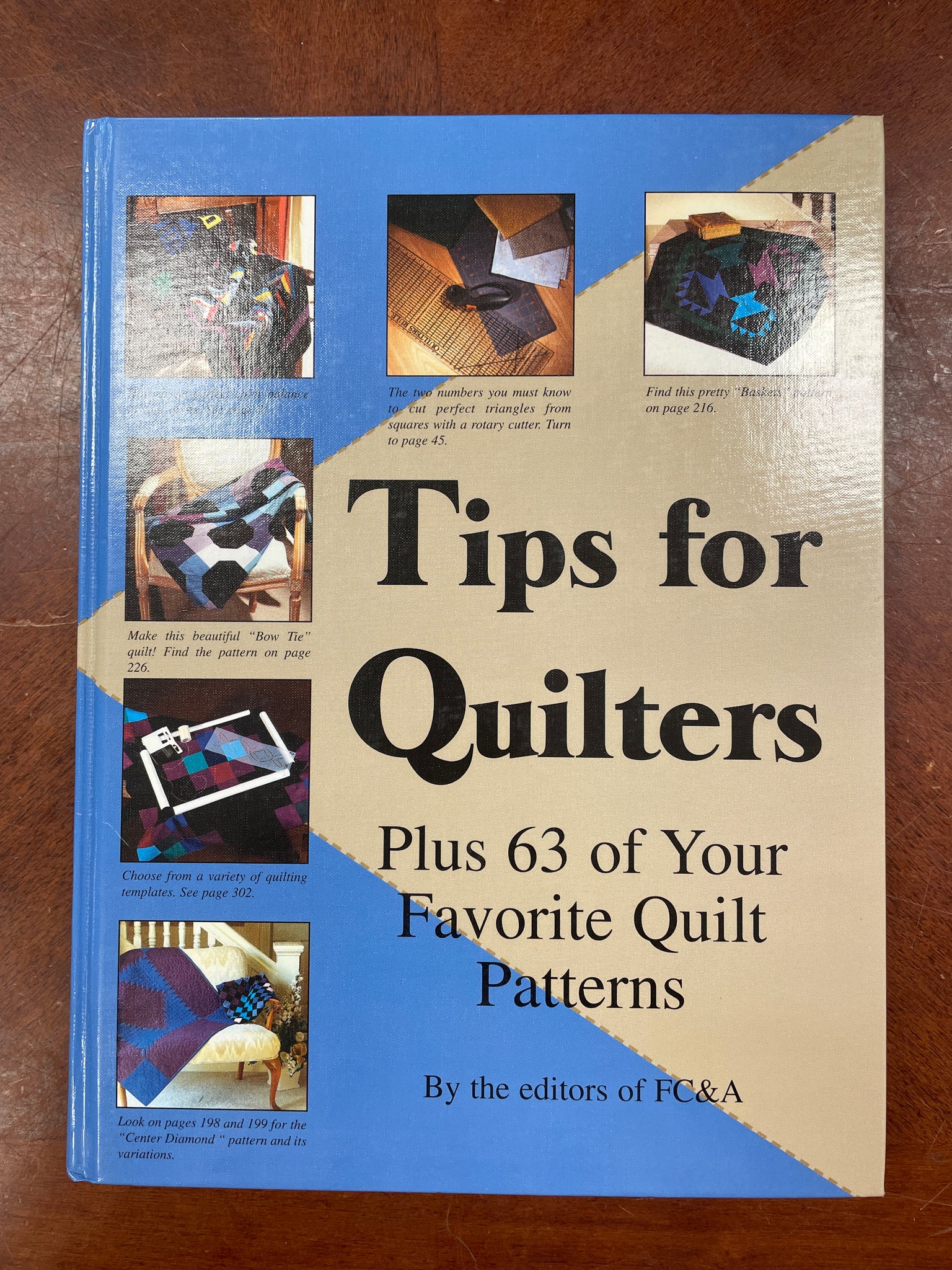 1998 Quiltinig Book - "Tips for Quilters"