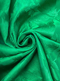 1 1/8 YD Acetate Brocade Vintage - Green