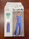 2021 Simplicity 10983 Sewing Pattern - Scrub Top and Pants FACTORY FOLDED