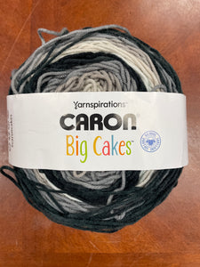 Yarn Acrylic - Variegated Grays and Black