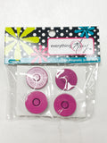 Magnetic Snap Closures Pack of 2 Sets - Hot Pink