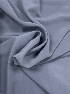 2 YD Acetate Crepe - Blue/Gray