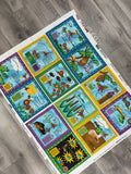 1 YD Quilting Cotton Soft Book Panel - Bugs