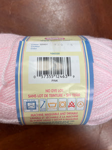 Yarn Acrylic - Pink