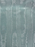 2 1/4 YD Cotton/Poly Moiré Faille Vintage - Sea Foam Green