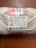 Yarn Cotton - Variegated White, Pink, Green and Blue