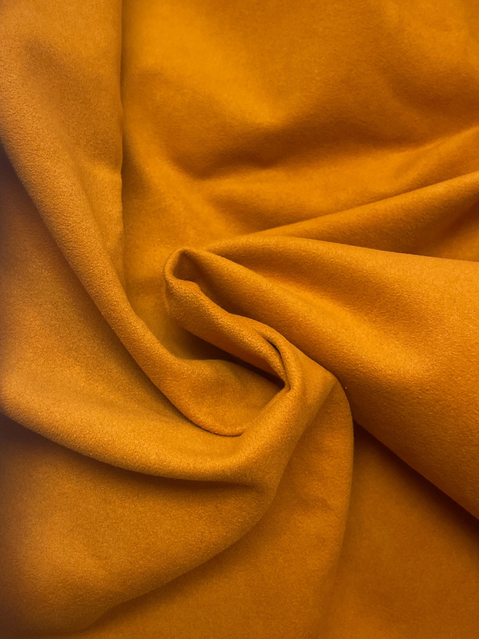 Faux Suede - Butterscotch