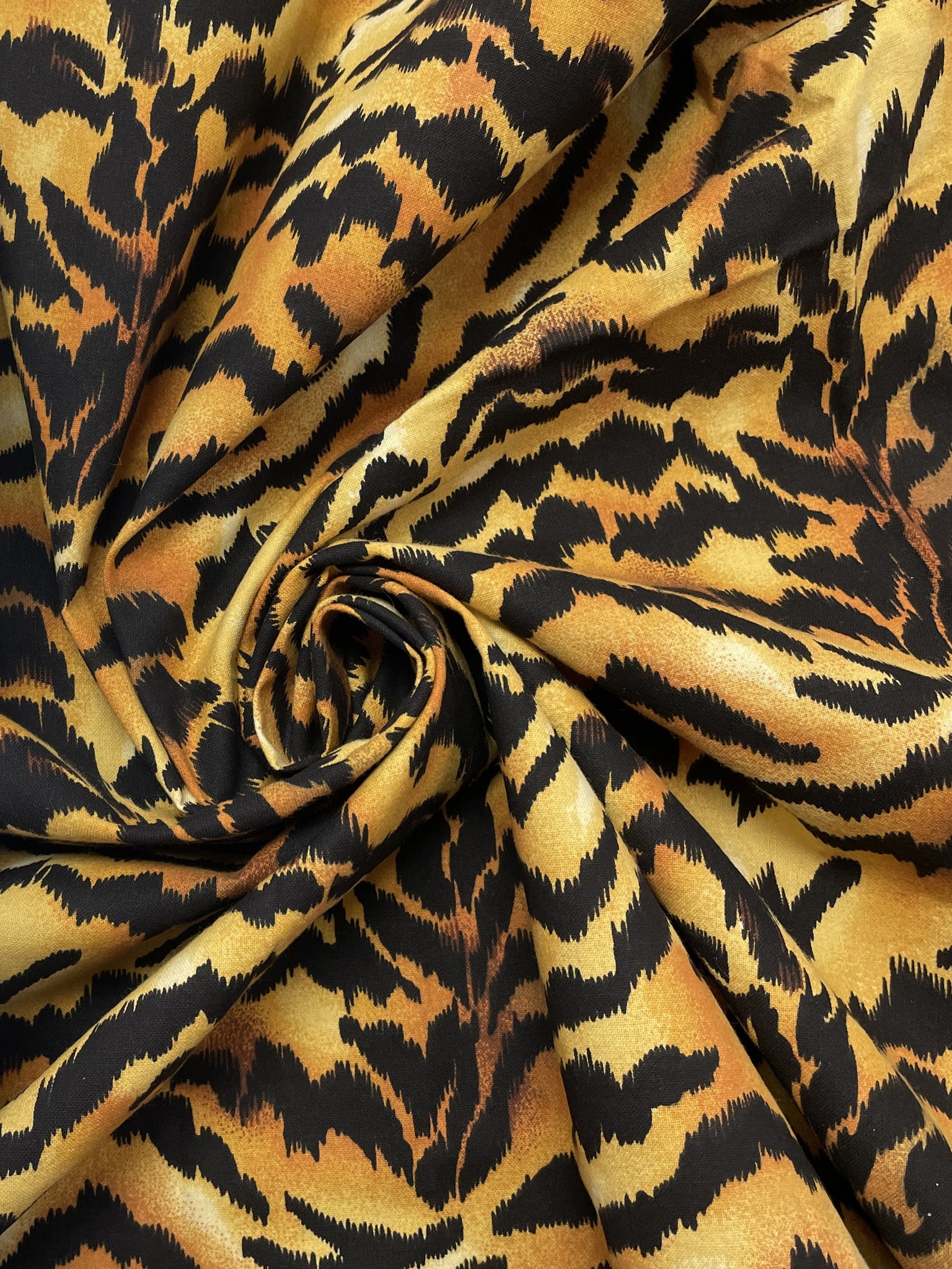 3 1/4 YD Cotton - Tiger Print