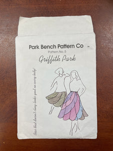 1995 Park Bench Pattern Co. 5 Pattern - Bias Skirt FACTORY FOLDED