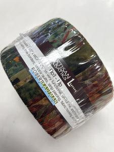 Batik Quilting Cotton Jelly Roll - Artisan Batiks "Cornucopia"