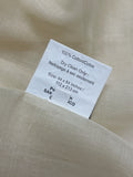 2 1/3 YD Cotton Organdy Sheer - Cream