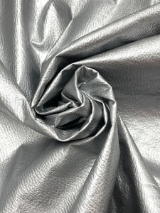 4 YD Vinyl Pebbled - Metallic Silver