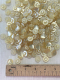 SALE Buttons Plastic Shank - Ivory Pearlescent