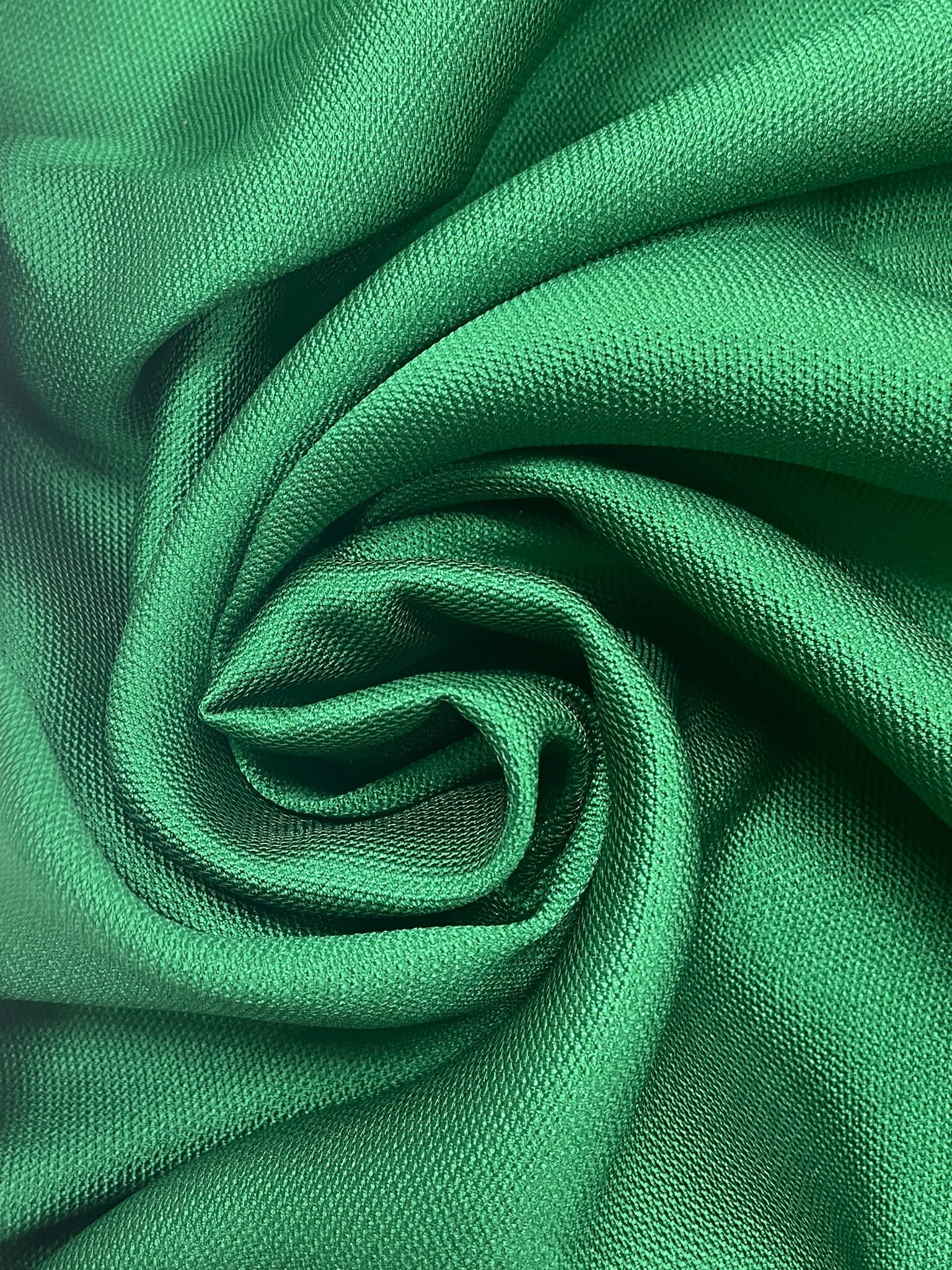 4 YD Polyester Pique - Bright Green