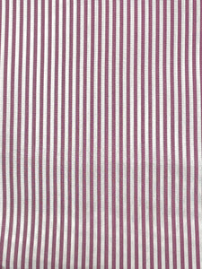 4 YD Nylon Yarn-Dyed Striped Taffeta - Pink and White