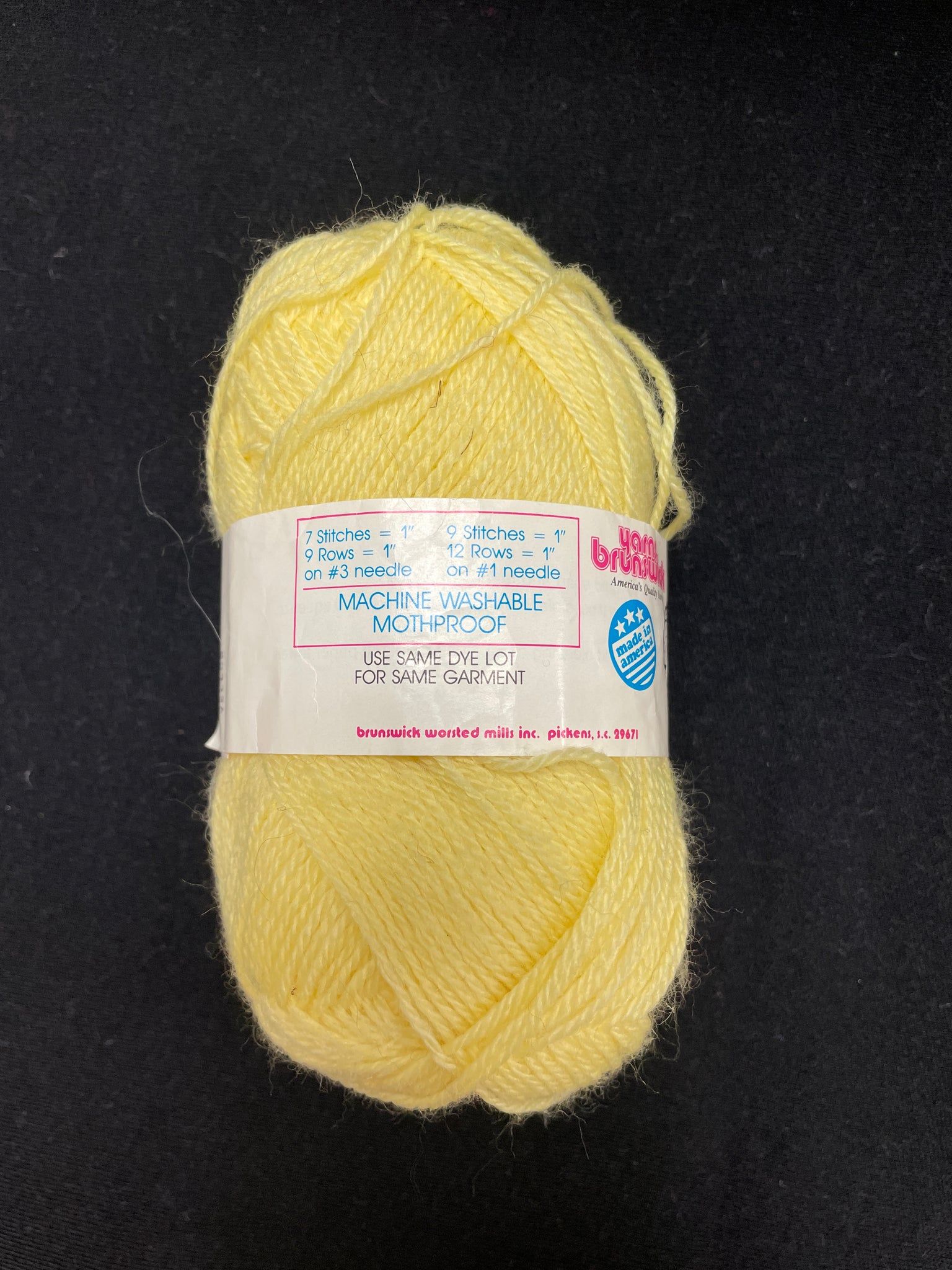 Yarn Wool/Nylon Blend - Yellow