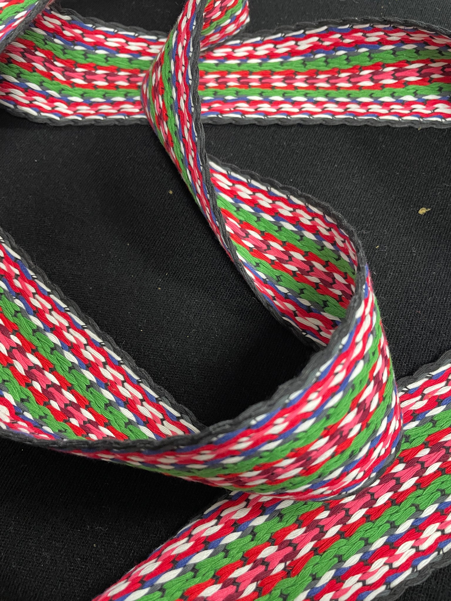 Cotton Ribbon By-the-Yard -Multi Colored