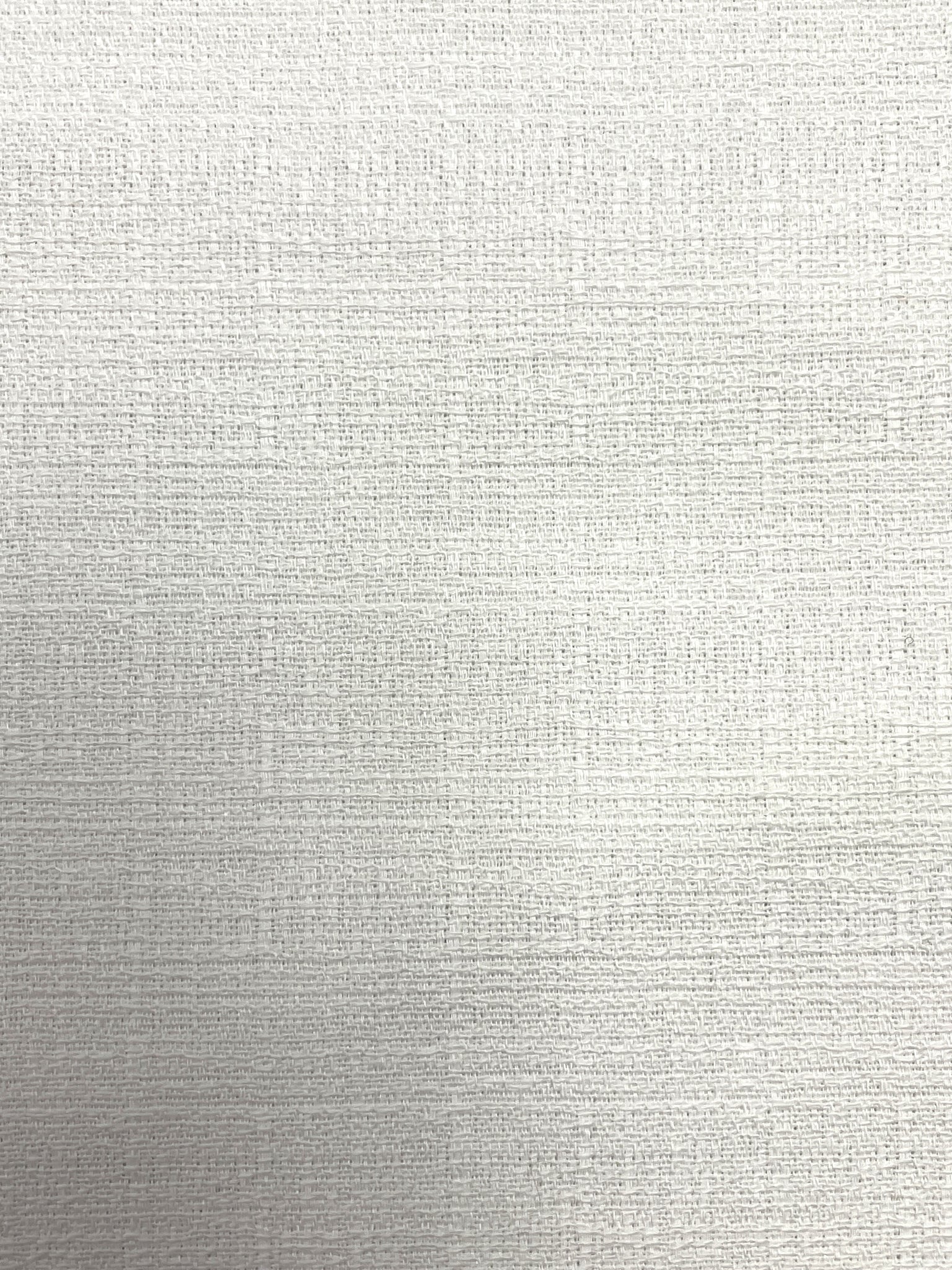 3 3/8 YD Cotton - Off White Texture Weave