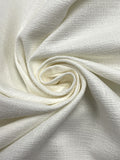 3 3/8 YD Cotton - Off White Texture Weave