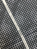 Quilting Cotton - Black, White  and Gray