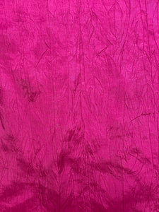 Polyester Crinkle Vintage - Fuchsia