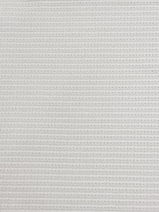 SALE 1/2 YD Vintage Polyester Double Knit Remnant - White Waffle Weave