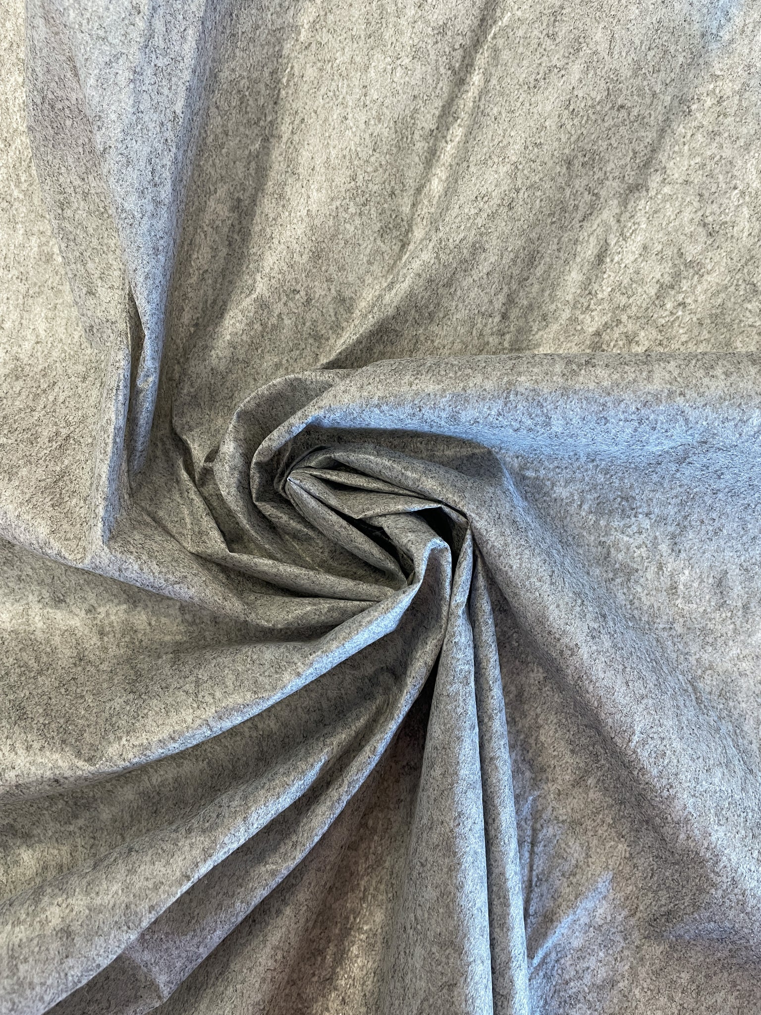 SALE Polyester Non-Woven Sew-In Interfacing - Gray