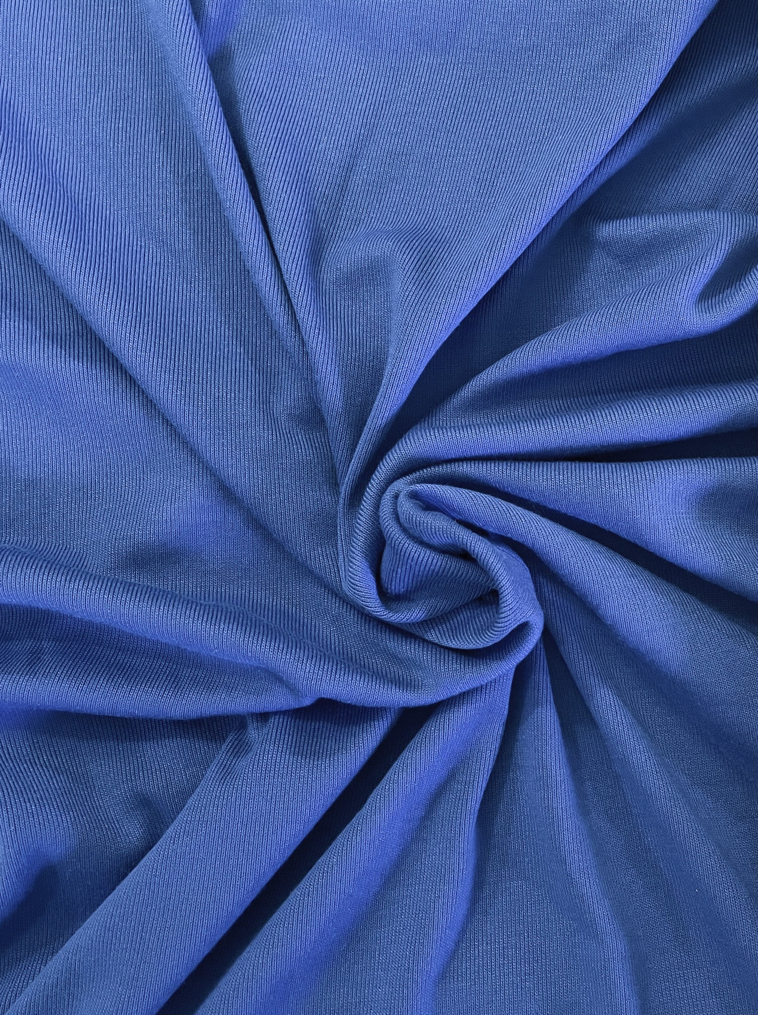 SALE 3 1/4 YD Polyester Blend Knit - Royal Blue