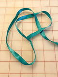 SALE 7 YD Ribbon Polyester Double Satin - Teal