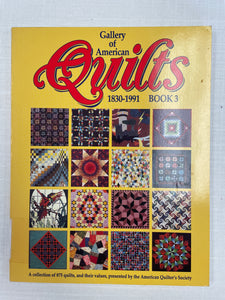 SALE 1992 Quilt Book - "Gallery of American Quilts 1830-1991 Book 2"