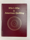 SALE 1996 "Who's Who in American Quilting"