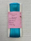 SALE 5 YD Polyester Double Satin Ribbon - Turquoise