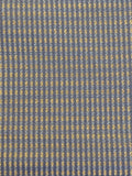 SALE 2 3/8 YD Vintage Cotton Blend Home Dec. Yarn Dyed Plaid - Blue and Yellow