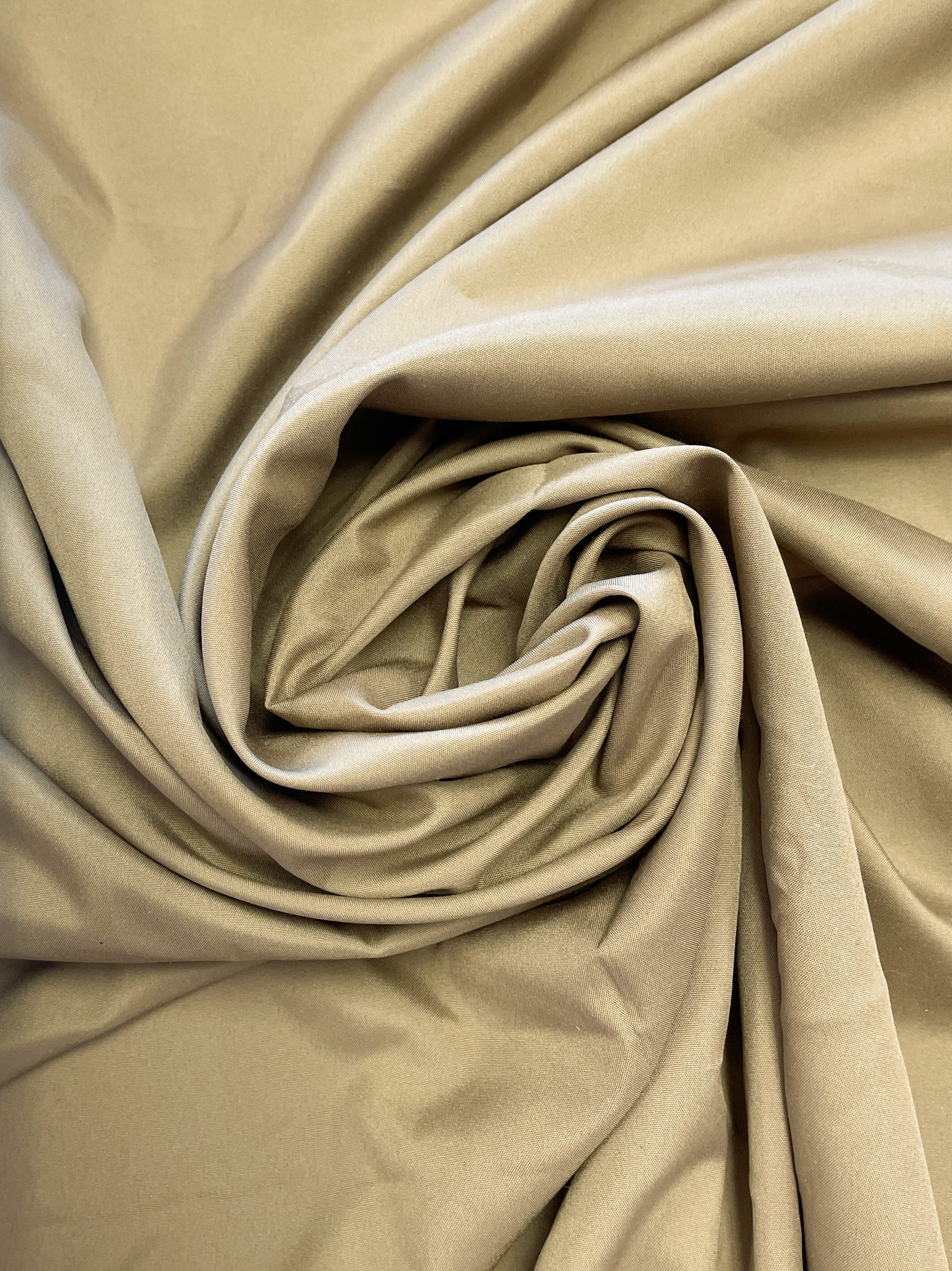 SALE 2 7/8 YD Polyester - Tan