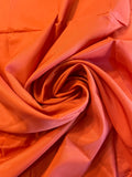 SALE 1 YD Polyester Lining - Burnt Orange