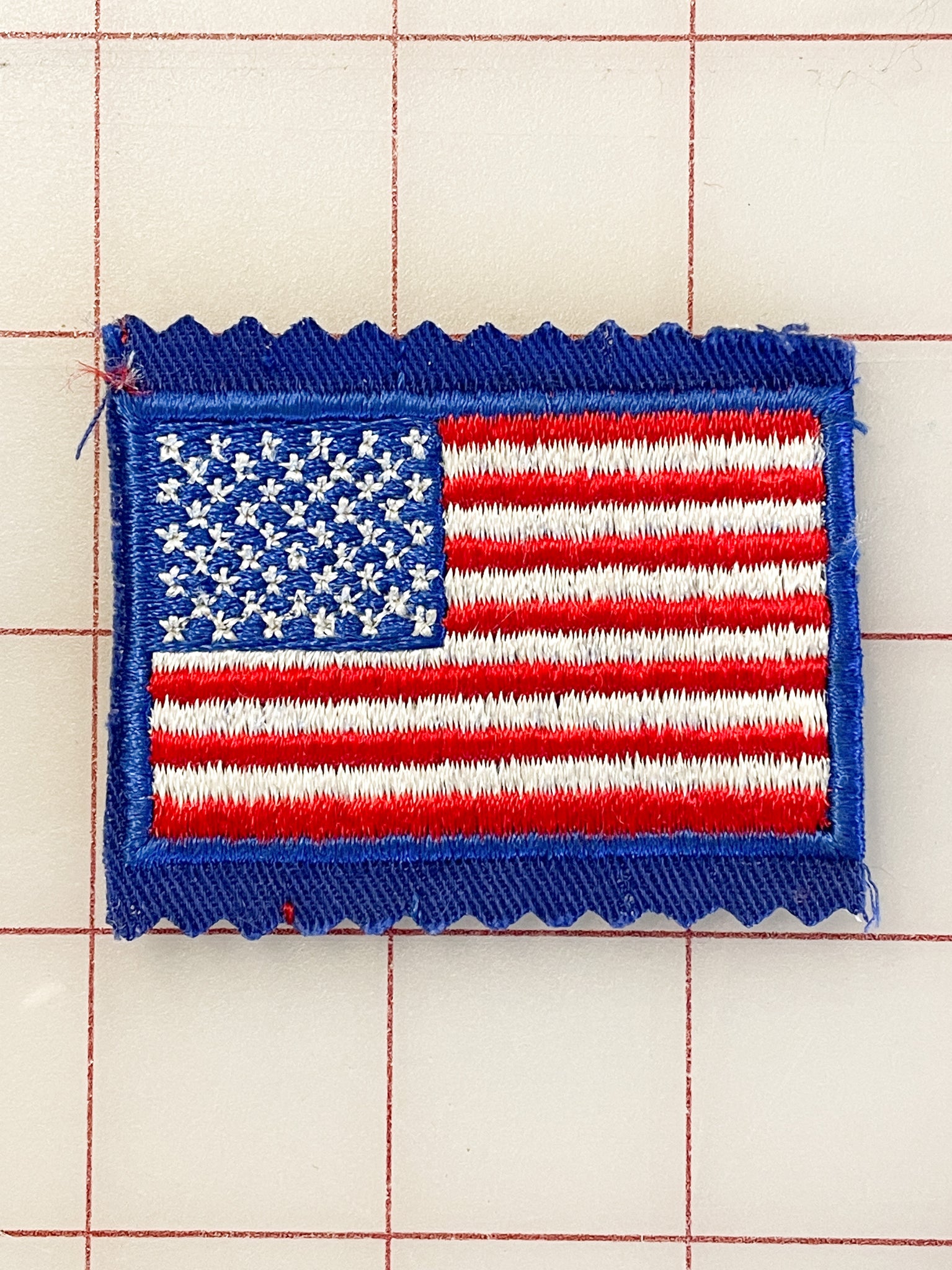 SALE Patch Embroidered - U.S.A. Flag
