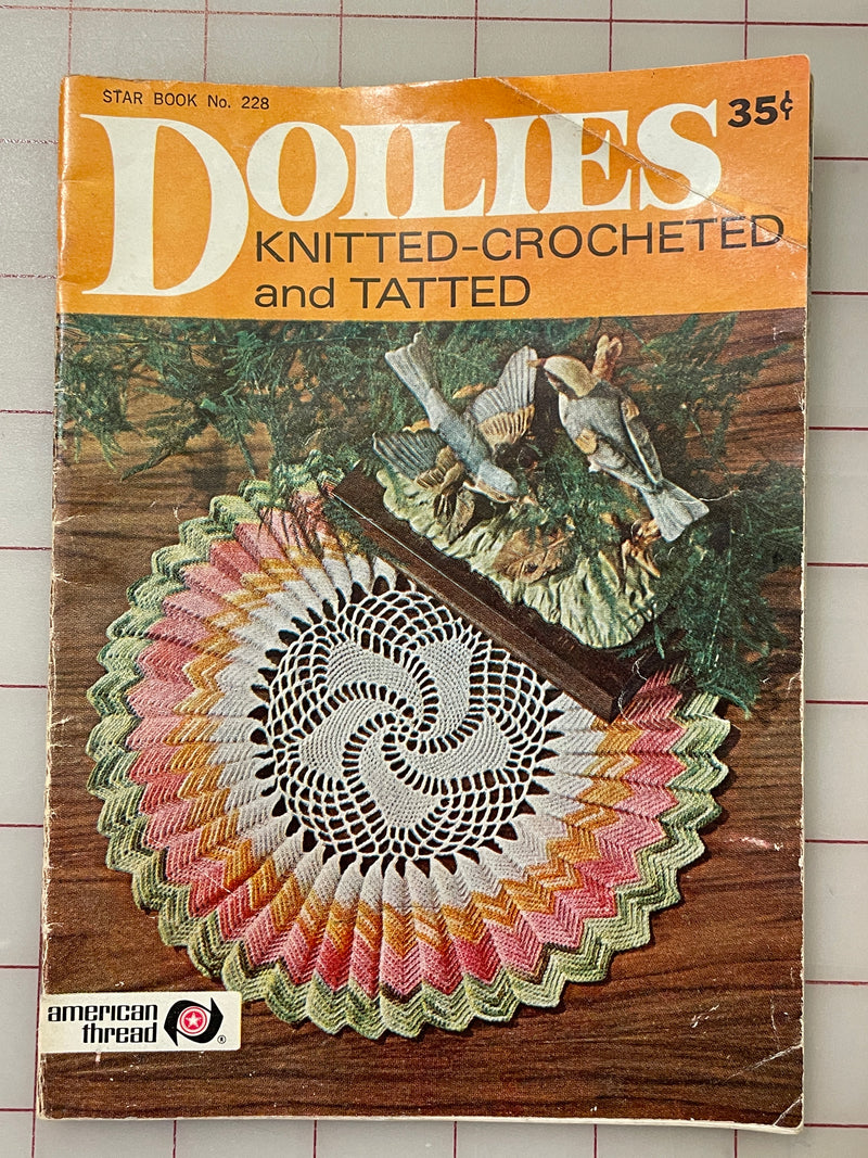Doilies Magazine Vintage - Knitted, Crocheted and Tatted – Lucky DeLuxe  Fabrics